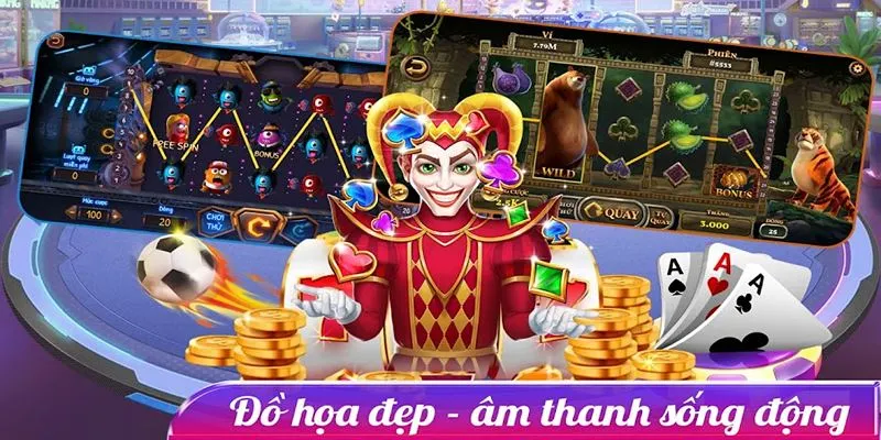 Giao diện game nổ hũ 8KBET cực đỉnh